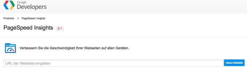 Google PageSpeed Insights